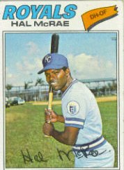 1977 Topps Baseball Cards      340     Hal McRae